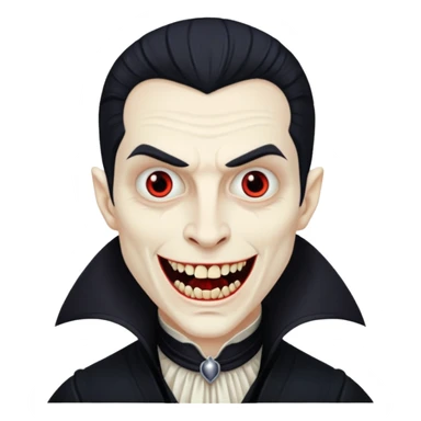 18th century vampire  sticker