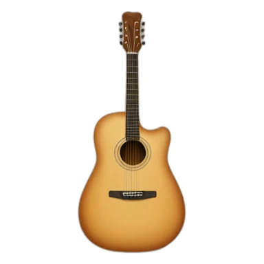 guitar-acoustic sticker