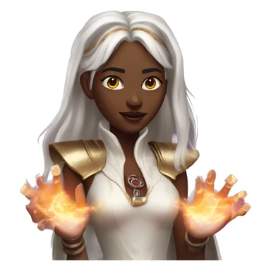 "Technomancy is the use of magic or mystical powers to control and manipulate technology” + "It's kind of like cyberpunk magic or how in some games, characters hack into systems using magic." 🖥️⚡🧙‍♂️ Make a ancient vampire technomancy goddess sticker