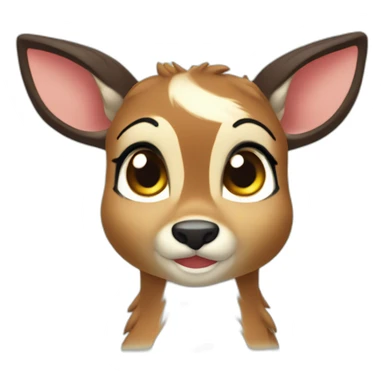 Bambi fnf sticker