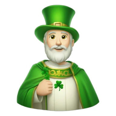 Saint Patrick day sticker