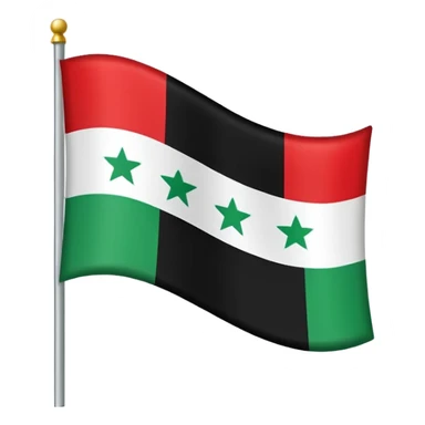 Syria new flag sticker