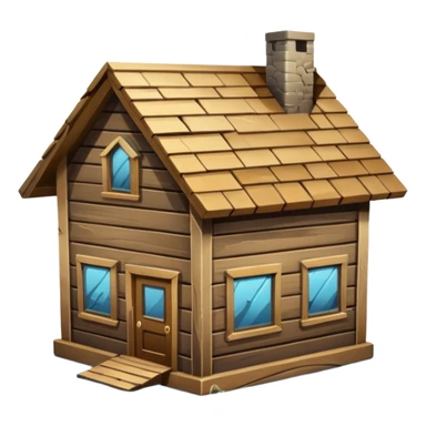 House with flooding around it sticker