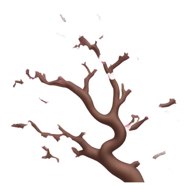 pink cherry blossom tree sticker