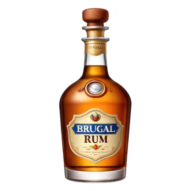 Dominican brugal sticker