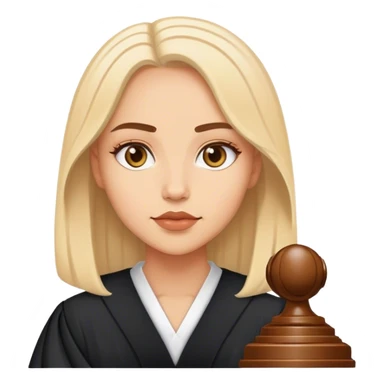 Clean girl judge sticker