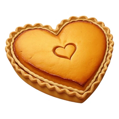 Pumpkin Pie Heart sticker