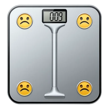 digital weight scale sticker