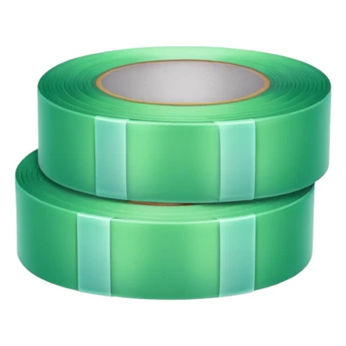 make wide  tape color light Green sticker