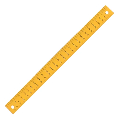 measuring ruler sticker