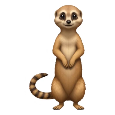 Mache ein Erdmännchen  sticker