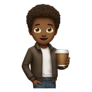 boy-with-a-cup-of-coffee sticker