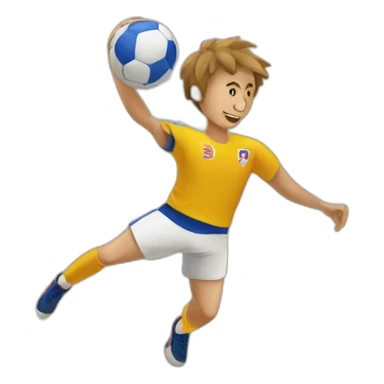 Pontault handball sticker