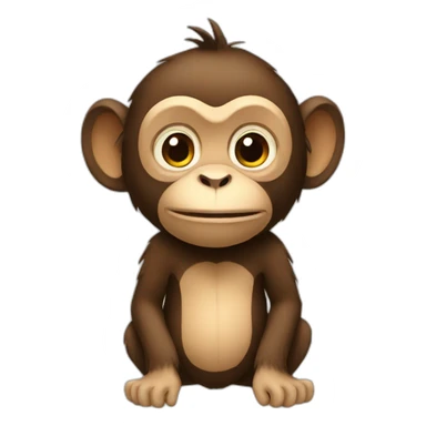 party-monkey sticker