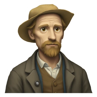 Van Goh with a pokeball sticker