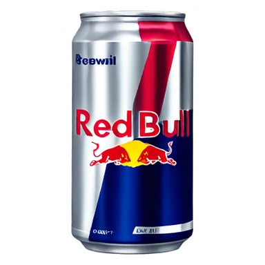 Red Bull can sticker