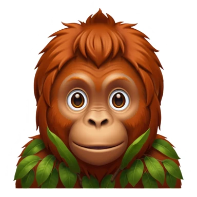 Orangutan sticker