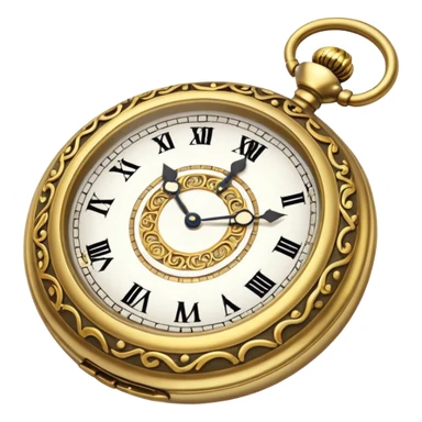 pocket watch sticker