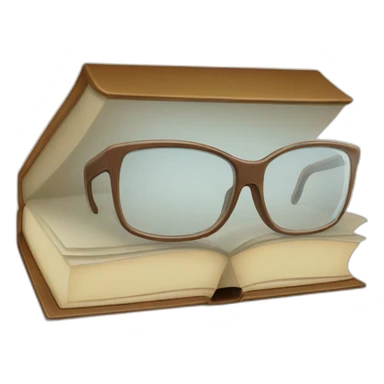 livre lunette sticker