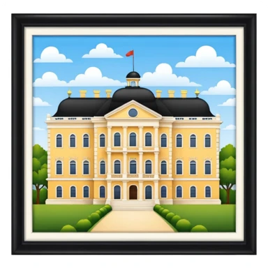 rundale palace sticker