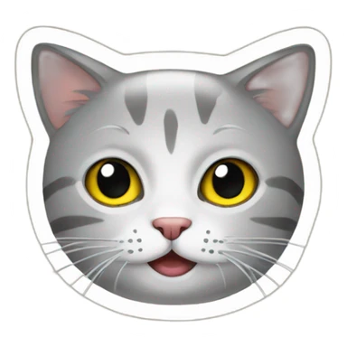 cat download sticker