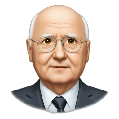 Mikhail Gorbachev sticker