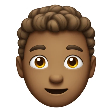 emoji that smiles awkward with a side eye sticker