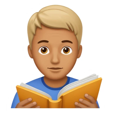 man reading instructions sticker