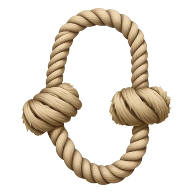 rope snapped in half sticker