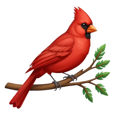 Red Cardinal sticker