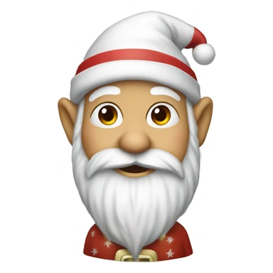 christmas gnome sticker