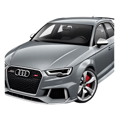 audi rs3 sticker