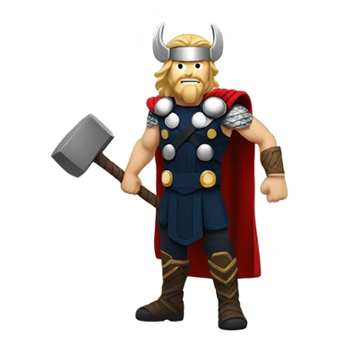 Thor, Hammer, standing sticker