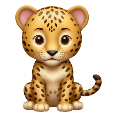A high-resolution photo-realistic digital illustration of a baby jaguar, chest upward A high-resolution, photo-realistic digital illustration of a majestic jaguar sticker