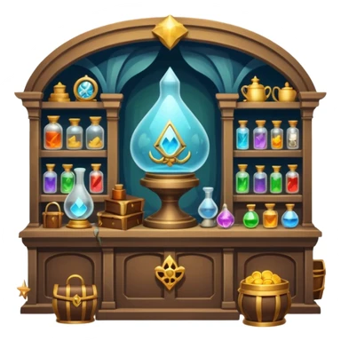Magic Shop 
 sticker