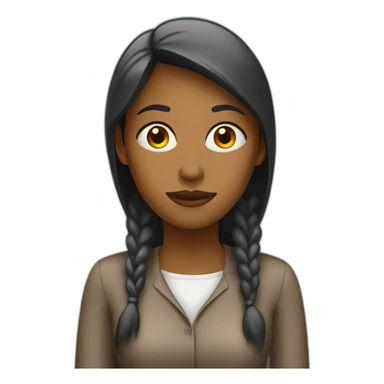 Unemployed women sticker