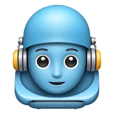 ai assistant icon sticker