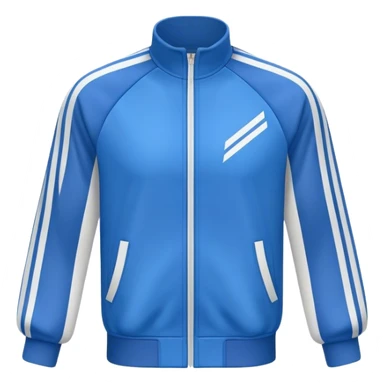 retro track jacket sticker