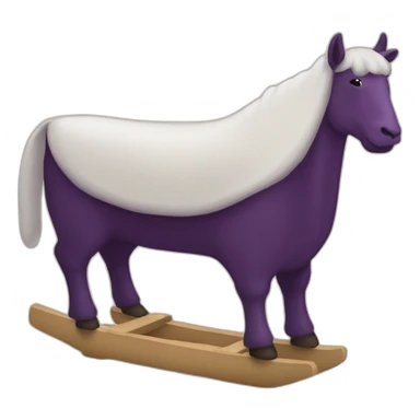 Manger une aubergine sticker