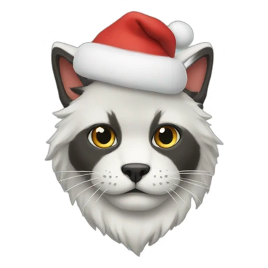 Santa Claws sticker
