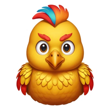 pollo spettatore sticker