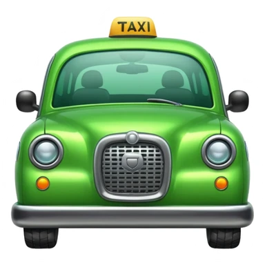 green taxi sticker
