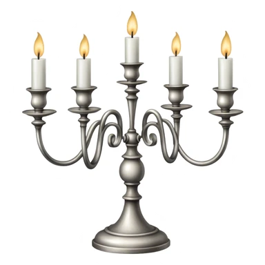 Vintage candelabra  sticker