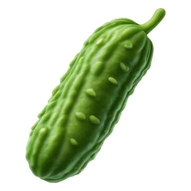 Hyper realistic dill pickle sticker