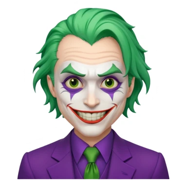 the joker from the dark knight sticker