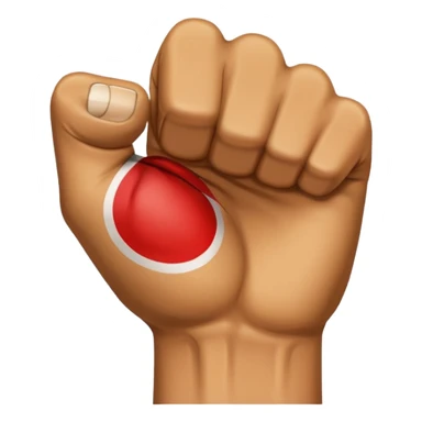 Nah çeken el sticker