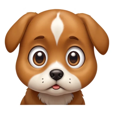 Confused dog sticker