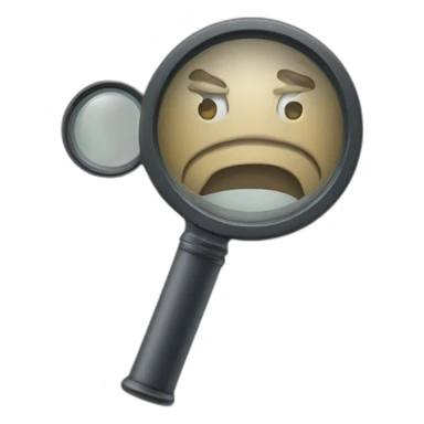 caе using magnifier sticker