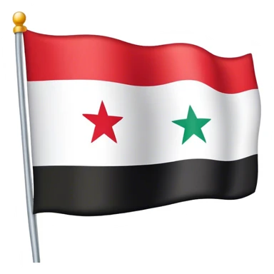 Syria flag sticker