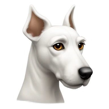 White fox terrier  sticker